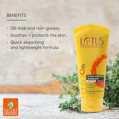 Lotus Herbals Professional Phyto Rx Ultra Protect Sunblock